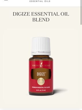 Young Living Digize Essential Oil Blend — Red and White